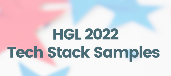 2022 Tech Stack Samples